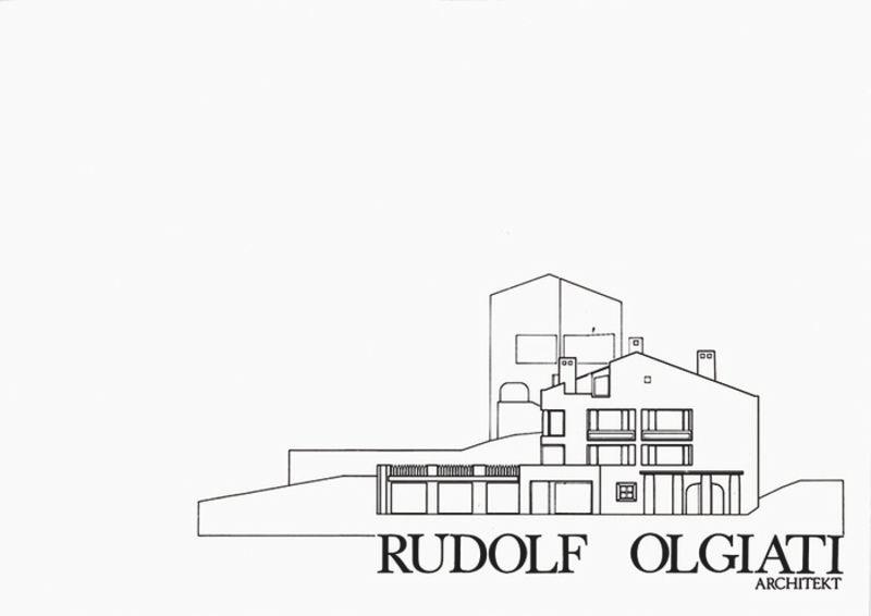 Rudolf Olgiati's cover